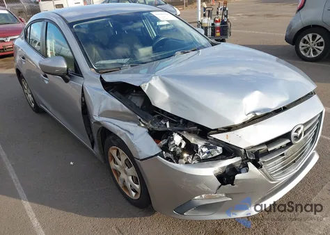 2015 Mazda Mazda3 I Sport из США, поврежденный, VIN 3MZBM1U76FM175978